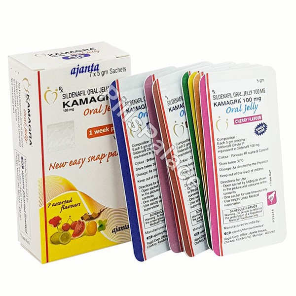 Kamagra Oral Jelly (Sildenafil Citrate) 100mg