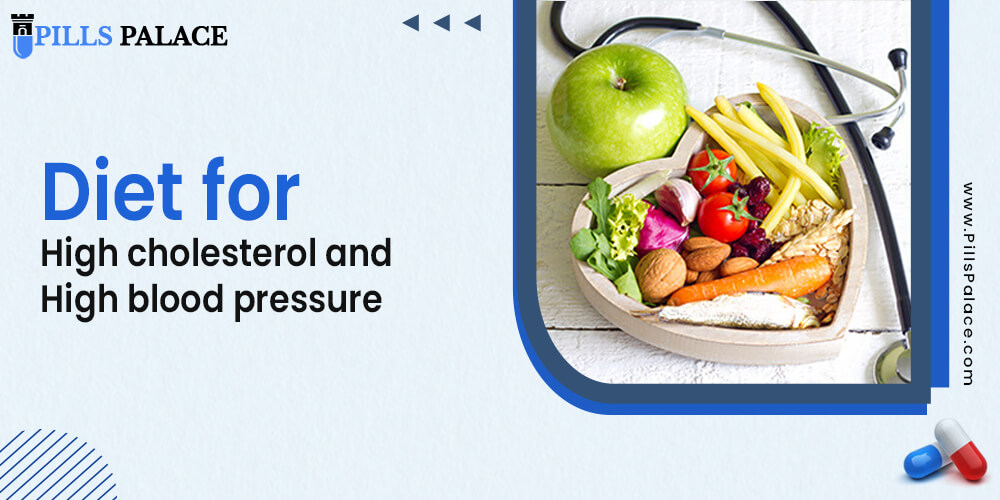 Diet for high cholesterol and high blood pressure