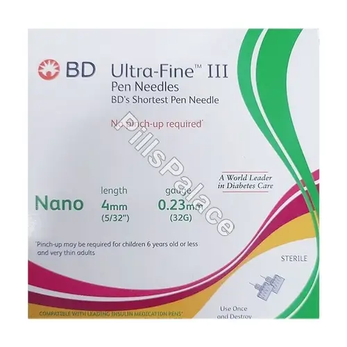 BD Ultra-Fine III Pen Needles 4MM 32G