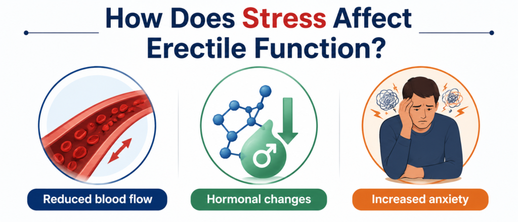 How Does Stress Affect Erectile Function?