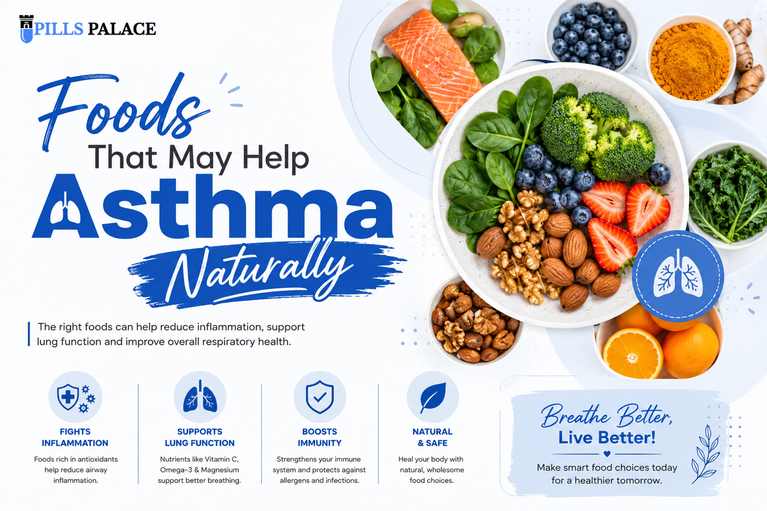 Foods That May Help Asthma Naturally