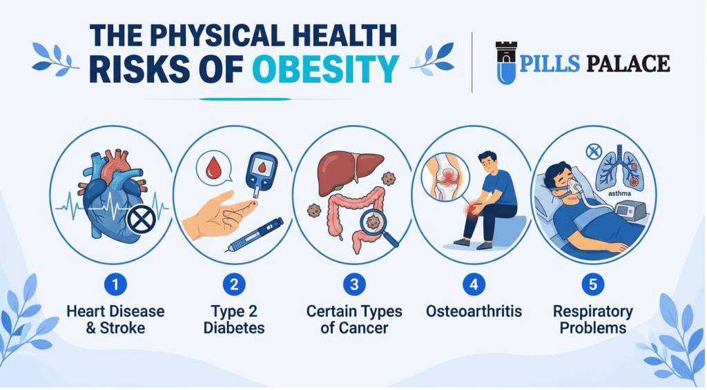 The Physical Health Risks of Obesity